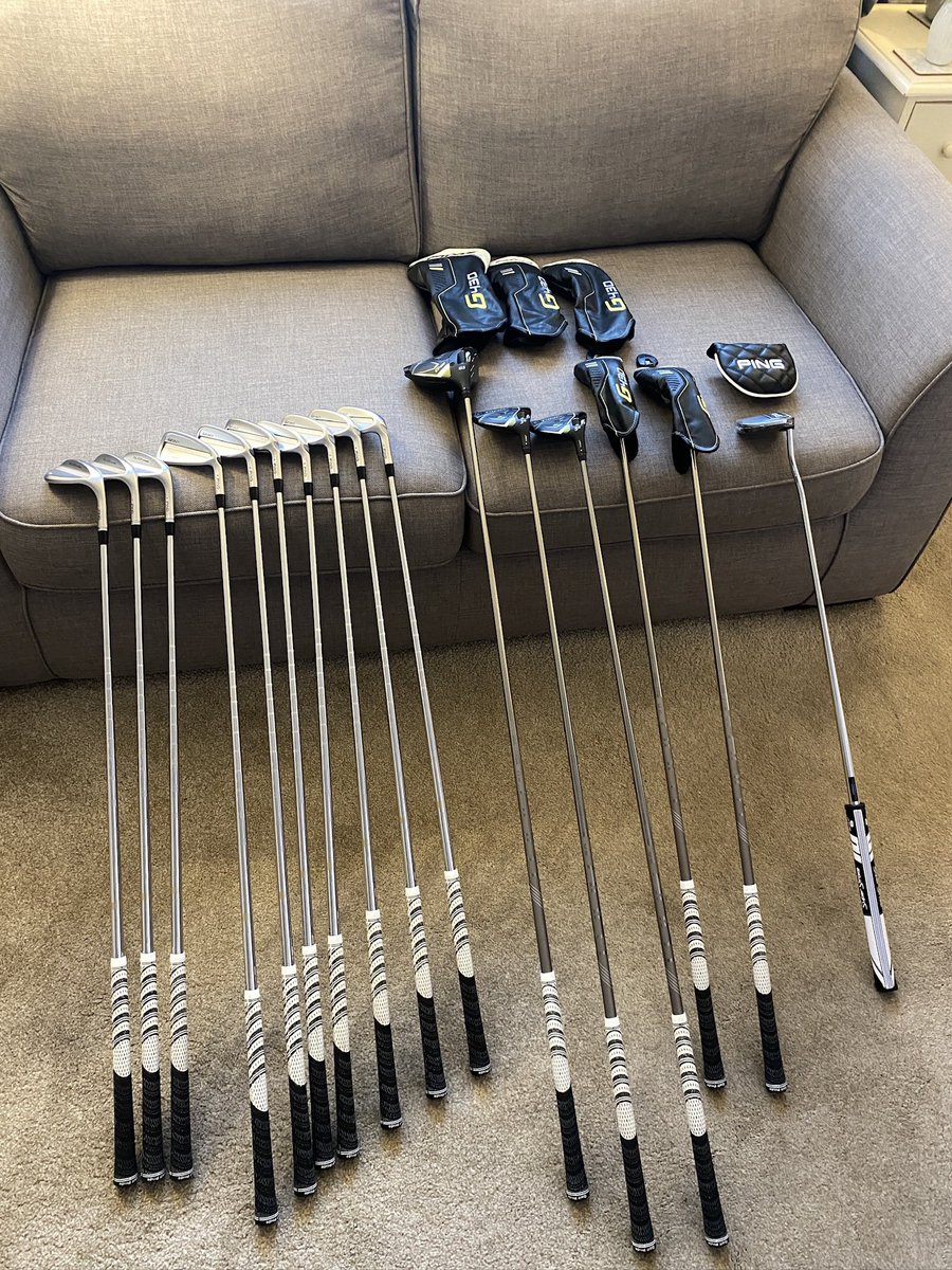 😍new club day! thank you <a href="/PINGTourEurope/">PING Golf Europe</a>!! #Ping😍