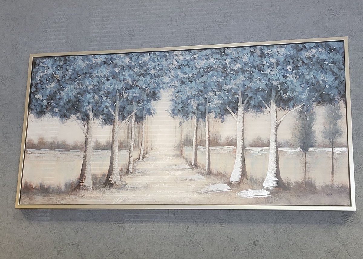 I spend a lot of time at my plastic surgeon's office and for some reason this painting HAUNTS me. I am captivated by it every time I'm here.