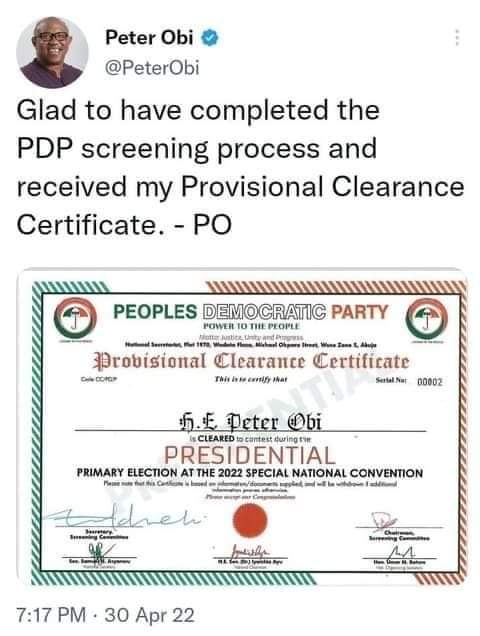 TNOnigeria's tweet photo. 💥APC Lawyers Waited Until The Last Minute To Release Something Huge...No One Saw This Coming!

@PeterObi in a mess...! https://t.co/8Z2iqwxld2