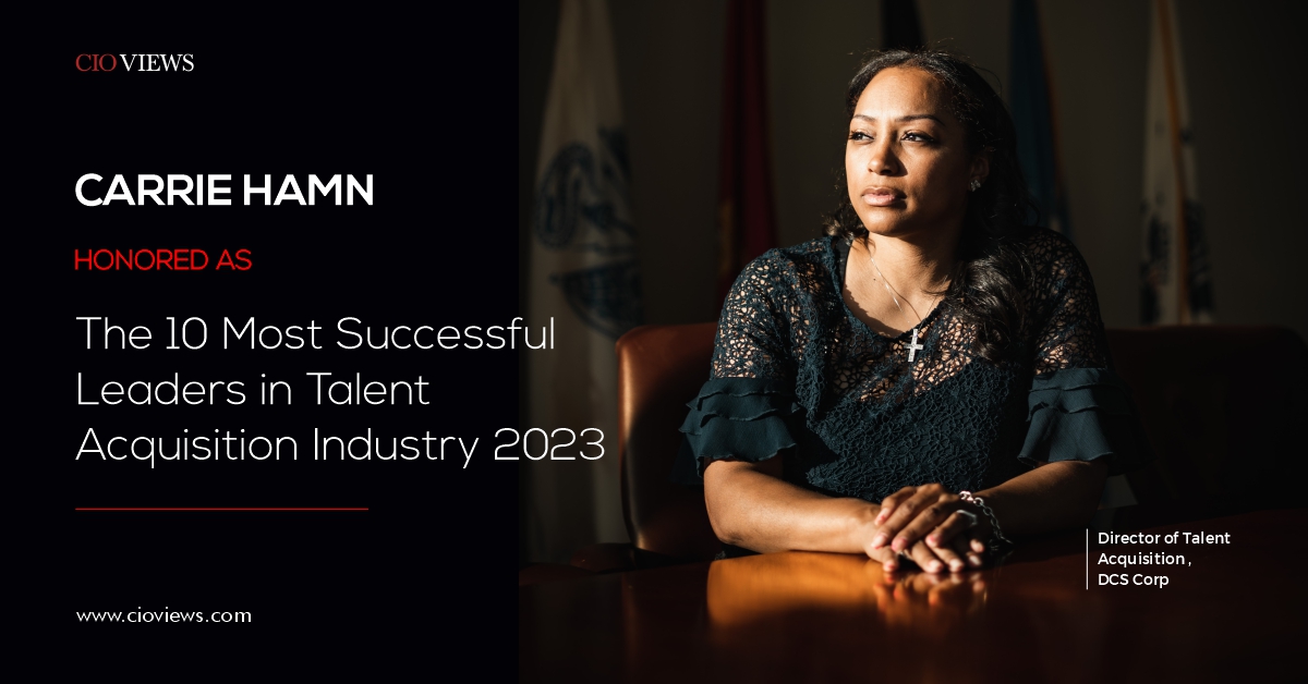 Featuring on the cover of  our latest edition, 🏆"The 10 Most Successful #Leaders in #Talent #Acquisition Industry 2023"🏆 we have, <a href="/joinDCSCORP/">Carrie</a>, Director of Talent Acquisition at  <a href="/DCSCorp1/">DCS Corporation</a>

 bit.ly/40168tK

#talentacquisition #leadership #cybersecurity #HumanResources