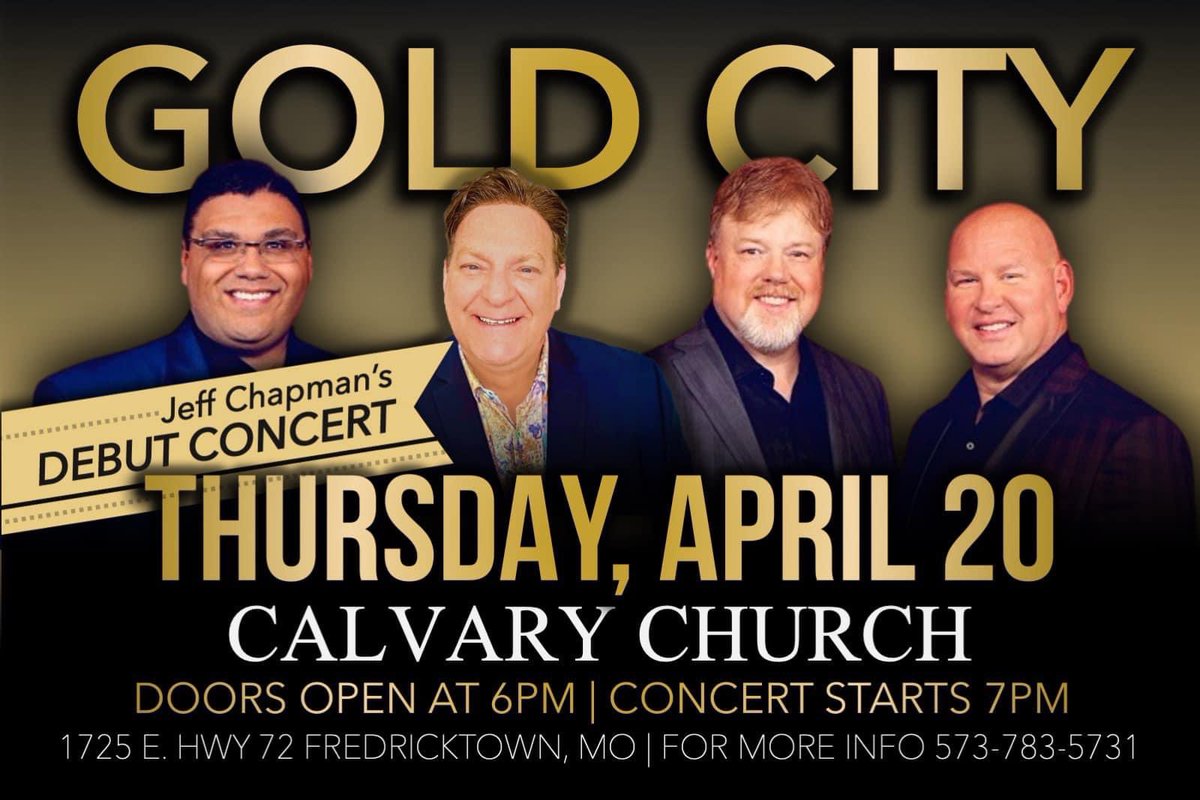 thegoldcityqt's tweet photo. Next Thursday! https://t.co/K3cxapIPIo