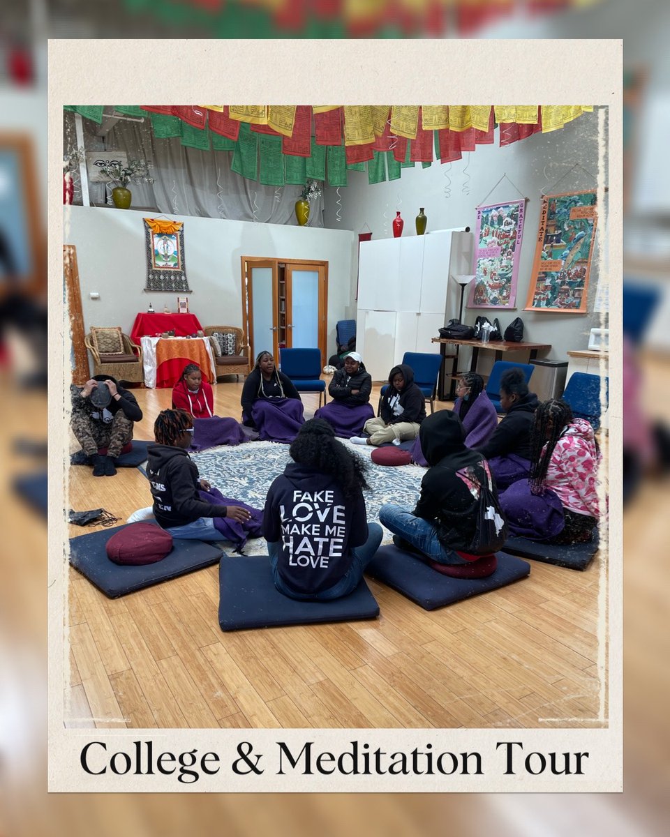 Recently we were visited by Oakland Made, a non-profit enrichment program for teens ages 13-19. They came to the area to check out several colleges and to learn how to #meditate to help improve their study habits. Want to learn more about meditating? Visit our site today.