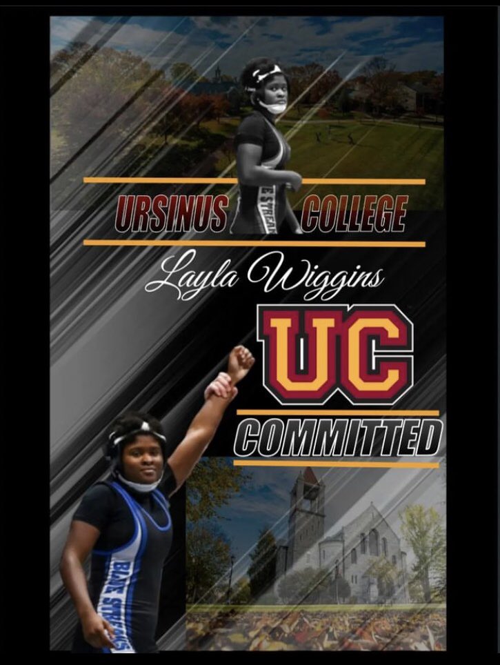 We are proud to announce Layla Wiggins will continue her academic and athletic career at Ursinus College. Layla intends to pursue a career in criminal or constitutional law. Congratulations Layla! <a href="/UrsinusW/">Ursinus College Wrestling</a> <a href="/WHRSDAthletics/">WHRSD Athletics</a>