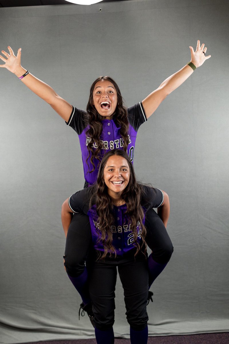 wsusoftball's tweet photo. We love seeing these two go yard in the same game 💣💣

#WeAreWeber https://t.co/pa6IbG8v8N