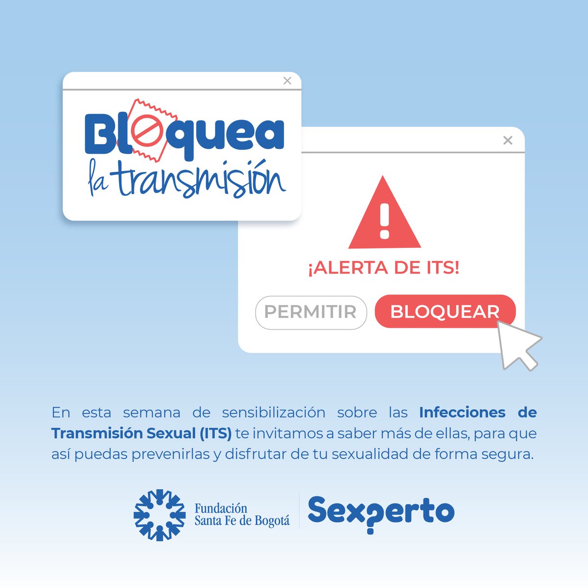 FSFB_Salud's tweet photo. Sabías que cada día, más de un millón de personas contraen una Infección de Transmisión Sexual (ITS);🧵 https://t.co/labXC6I6Ki