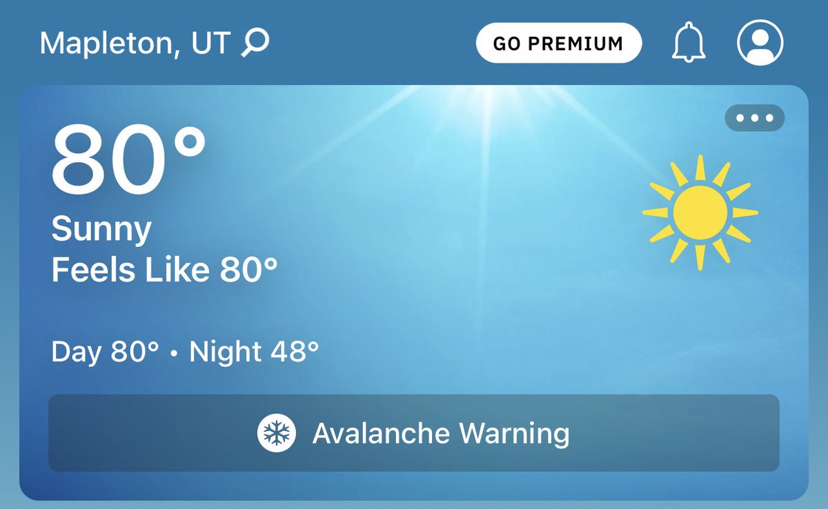 casey_averett's tweet photo. Utah, ladies and gentleman….  #bonkers https://t.co/0sxWG4CnfL