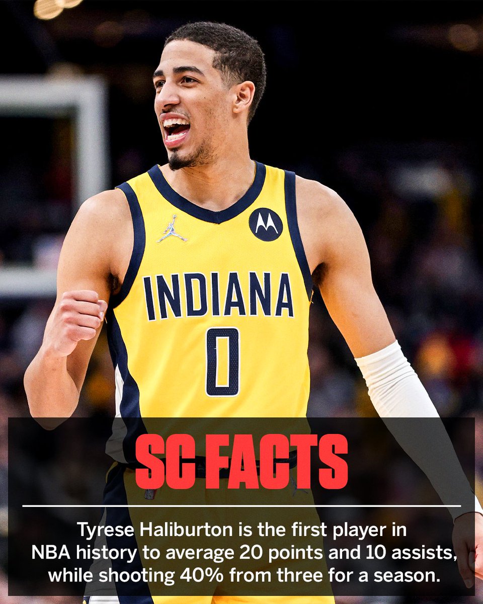 ESPNNBA's tweet photo. Tyrese Haliburton blossomed into a star this season 🌟 https://t.co/b4eI8x94jk