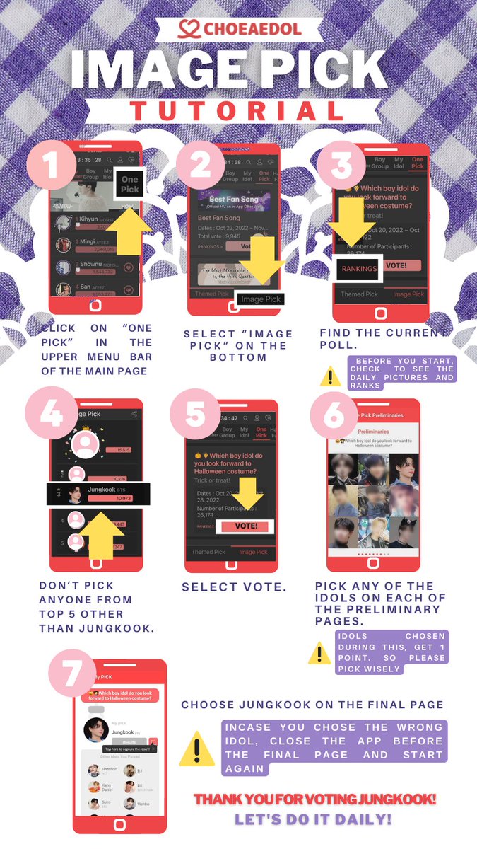 GCVT_JK's tweet photo. 🆕#CHOEAEDOL #ImagePick 

🌳👦Which boy idol do you want to plant a tree with?

Ranking  2 #Jungkook 

Pls vote for🐰every day!  Don't pick other idols from top 5! Check RANKINGS before you start to see the current pictures! 

More details on CHOEAEDOL App https://t.co/TjAJzkb6eT https://t.co/c9nLzNAXAO