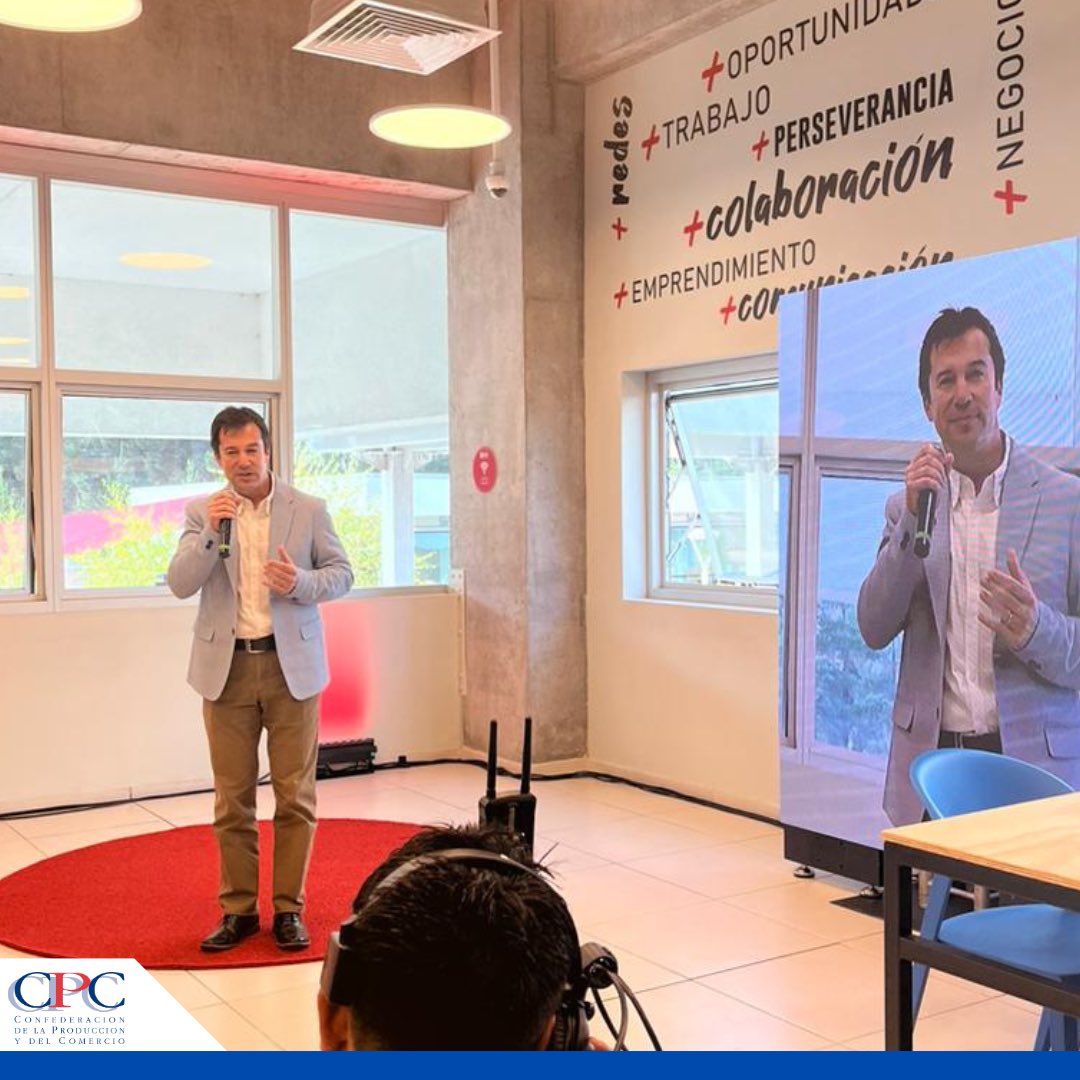 CPCchile's tweet photo. @#Inacap abre las puertas a la comunidad inaugurando una red de cowork a nivel nacional desde donde potenciaremos el trabajo colaborativo y en red. 
Desde la #CPC nos sumamos para potenciar juntos este trabajo. Chile necesita más empresas y empresarios para impulsar el desarrollo https://t.co/3WISTKAdmv