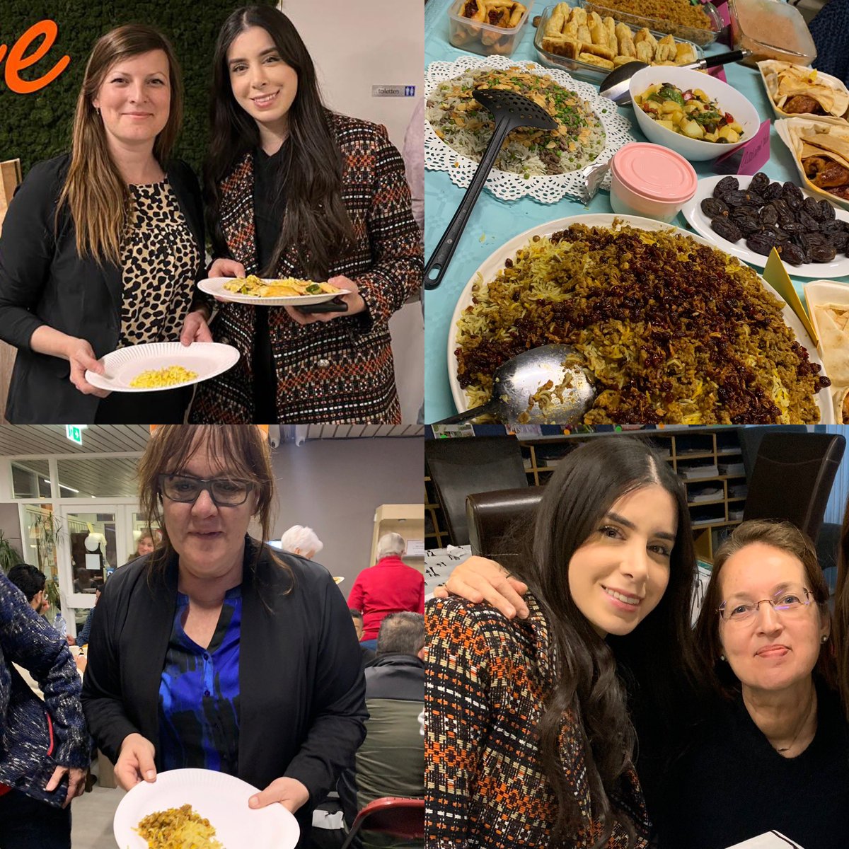Vanavond was de Iftar in Pijnacker- Nootdorp. Mensen namen allemaal heerlijke gerechten mee om samen te delen <a href="/BiebOostland/">de Bibliotheek Oostland</a> en <a href="/WelzijnPN/">SWOP Pijnacker-Nootdorp</a>