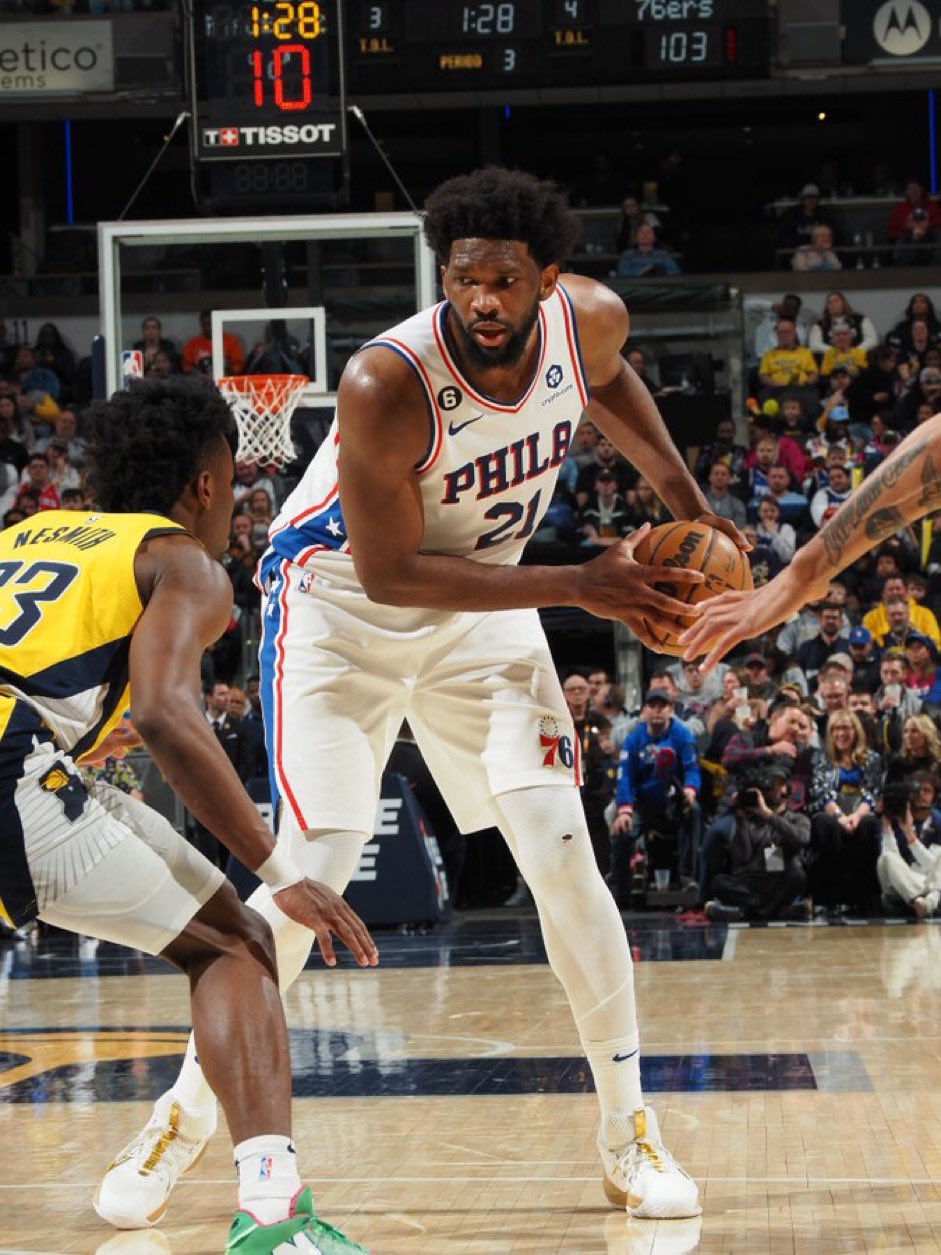 Aidan LaPorta on Twitter "Joel Embiid has won eastern conference