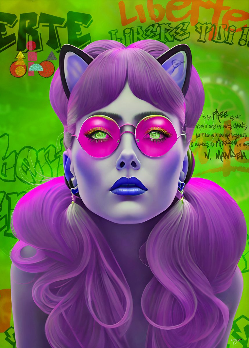 Soondhy's tweet photo. Poppets are committed to HUMAN RIGHTS

Here are "Equality" and "Liberty"🙏
#WomensRightsAreHumanRights #NFTsCommunity #NFTart #AIart #digitalart #cryptoart #NFTProjects #NFTs #HumanRights https://t.co/mYSoSkfCdt