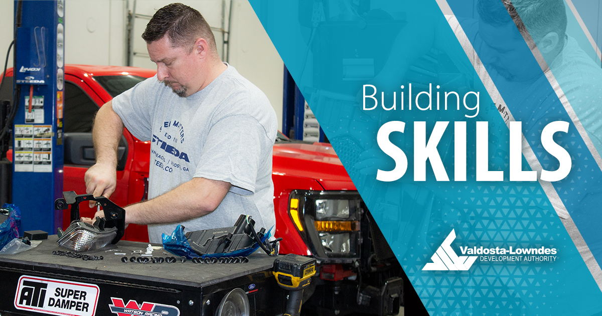 Retiring and separating service members from Moody Air Force Base bring world-class skills into the Valdosta-Lowndes workforce, bringing problem-solving abilities and a strong team orientation—plus honor, respect and integrity. See buildlowndes.com. #BuildLowndes