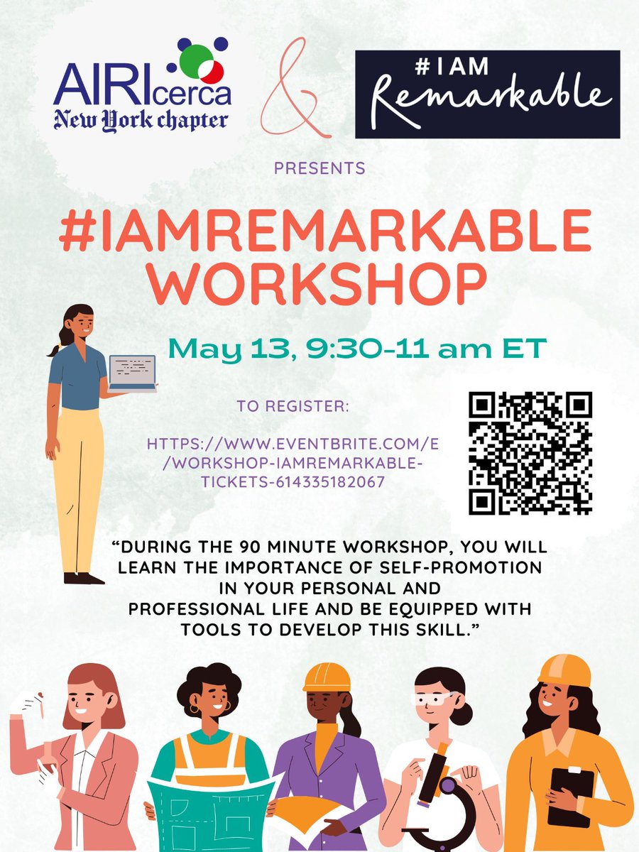 We organized our first online #IAMREMARKABLE workshop for women researchers to help them recognize their strengths and accomplishments, overcome feelings of self-doubt and imposter syndrome, and develop the confidence and skills to advocate for themselves and their careers.