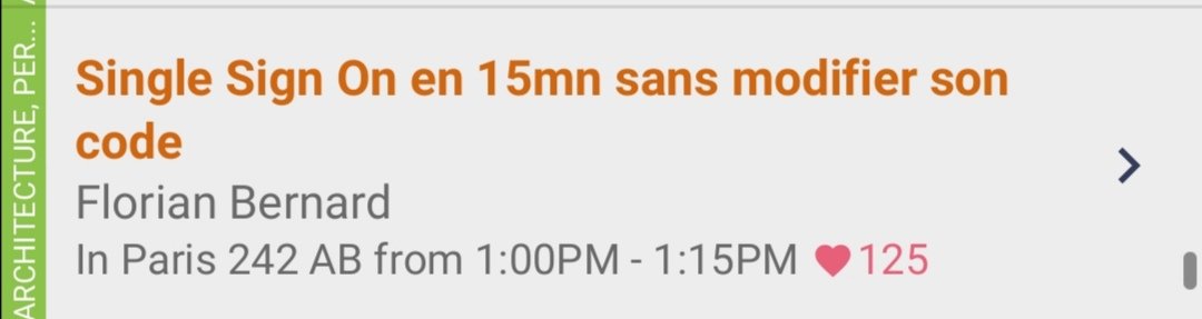 Déjà 125 "likes" pour mon Quickie à #DevoxxFR jeudi, ça met de la "bonne" pression 👍