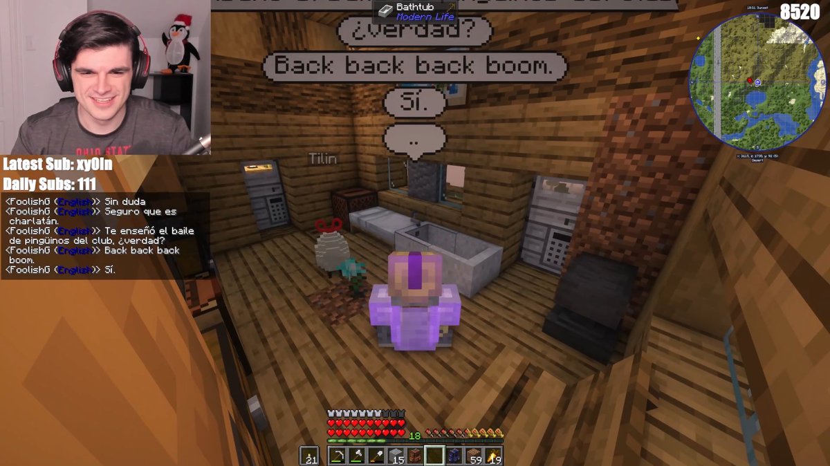 QSMP Updates on Twitter "🔴 Foolish brought Tilin back to Quackity’s home safe and sound! )"