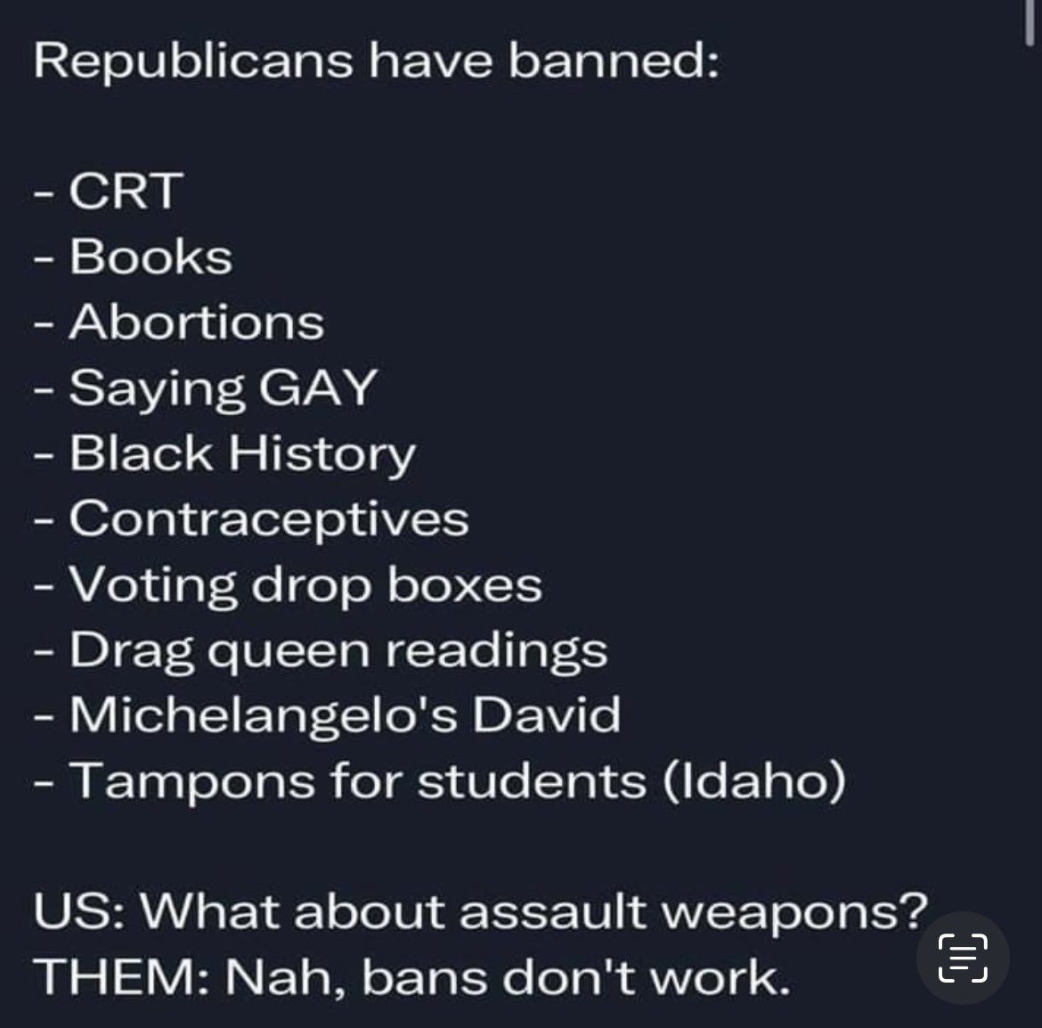 GOP: Banning guns will not stop people from getting them. Me: So the same is true for abortions? GOP: Yes, No, Huh? Wait, what? #WarOnWomen 05