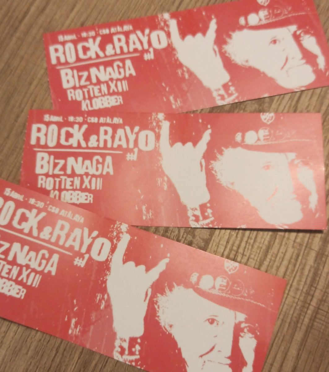 POTENCIALHC's tweet photo. Últimas entradas para Rock&Rayo
15 Abril @CSO_Atalaya
@Biznaga77
#RottenXIII
#Klobber
@bukaneros92 https://t.co/5YLulhESVL