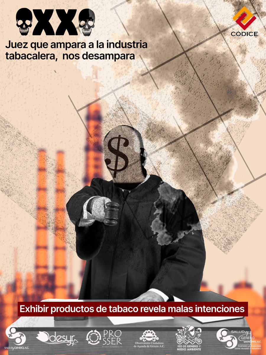 codicesc's tweet photo. Tabaco, el enemigo declarado de la salud ahora los jueces son cómplices
#juecesvslasalud #amparoslamuerte https://t.co/QiNLNyUtnW