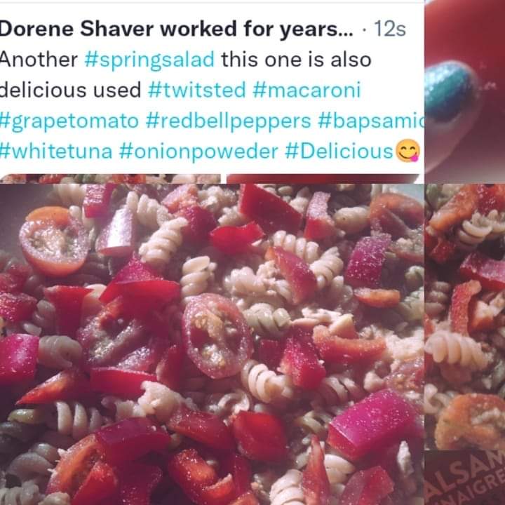 DoreneShaver1's tweet photo. #springsalads💚😋🔥 https://t.co/DX8jn9UQOS