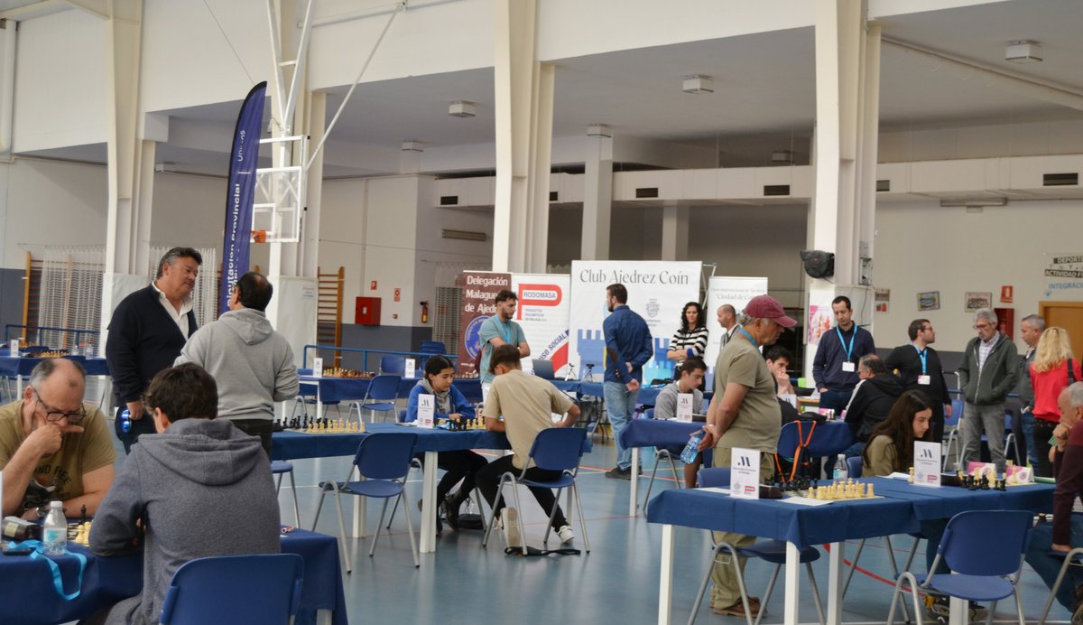 Felicitamos al Club de Ajedrez Coín por la fantástica organización del III Open Internacional de Ajedrez Ciudad de Coín.
Prodomasa ha sido Patrocinador de este evento que se celebra por tercer año consecutivo en nuestro municipio,

#IIIOpenAjedrezCoin #AjedrezCoin #Patrocinio