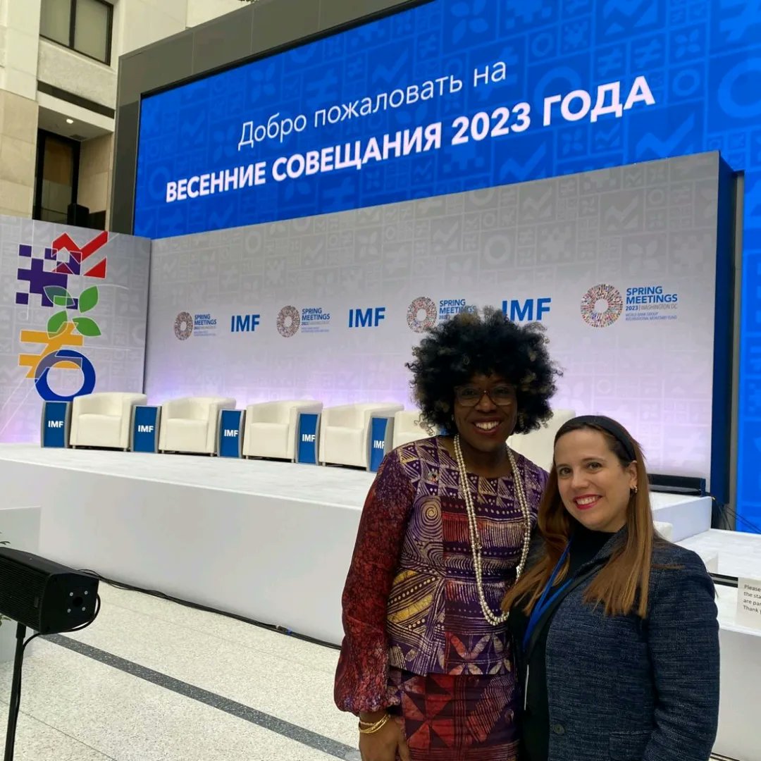 credoadvisory's tweet photo. Our CEO/Founder, Awele Okigbo, attended sessions on women's economic empowerment, gender equality, and digital adoption at the ongoing @WorldBank /IMF Spring Meetings 2023, which began yesterday. 1/2
#CredoAdvisory #SpringMeetings #WorldBank #ReshapingDevelopement #SDGs https://t.co/mxClyh6ekM