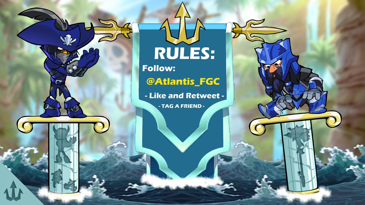 Atlantis_FGC's tweet image. Brawlhalla Giveaway!

🎉10 WINNERS🎉

(x1 Lucien Bundle ,x1 Dragonport Ulgrim ,x1 Primrose Mallet)

✅How to Enter:✅
1⃣Follow! @Atlantis_FGC 
2⃣Like And Retweet!
3⃣Tag A Friend!

The winners will be chosen on April 21st!
#Brawlhalla #Brawlhallagiveaway #Giveaway