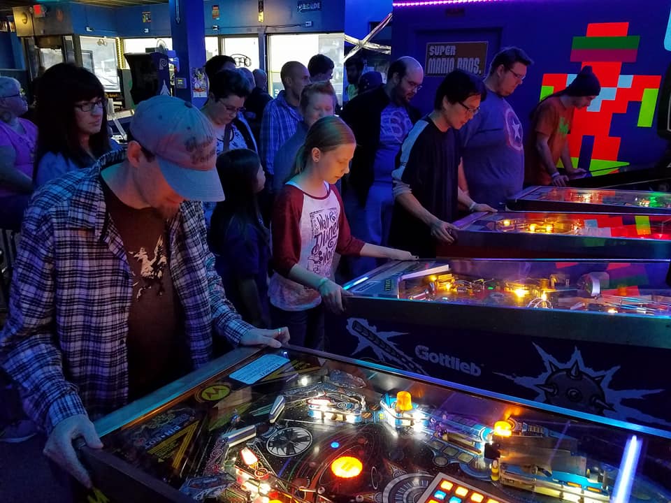 Arcade gaming is a social experience. It brings people together to compete, collaborate, and bond over a shared love of gaming, that's what makes it special! #arcadegaming #social #arcade #pinball