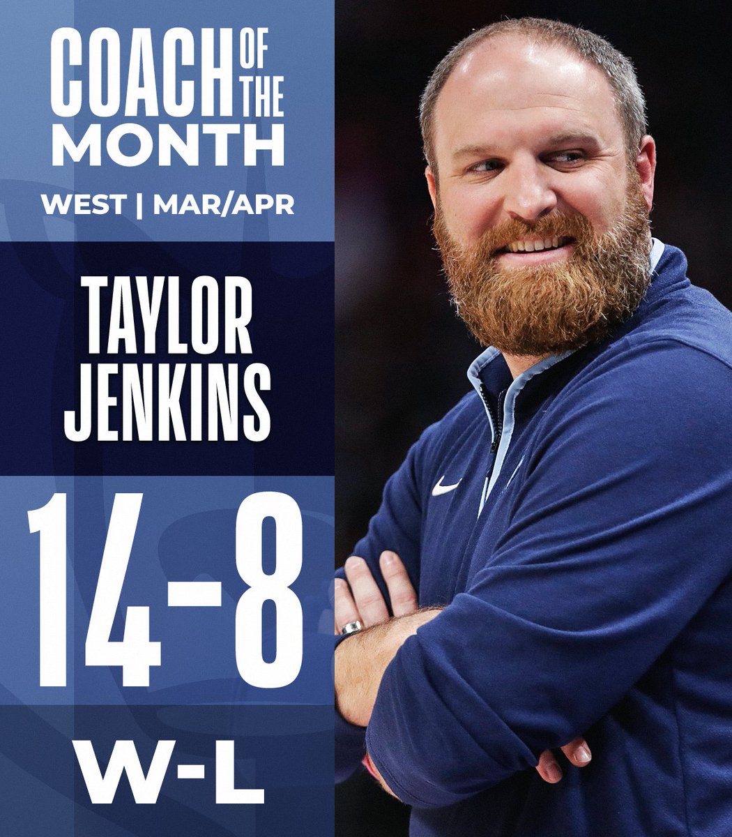 NBA on Twitter "The NBA Coaches of the Month for March and April! West