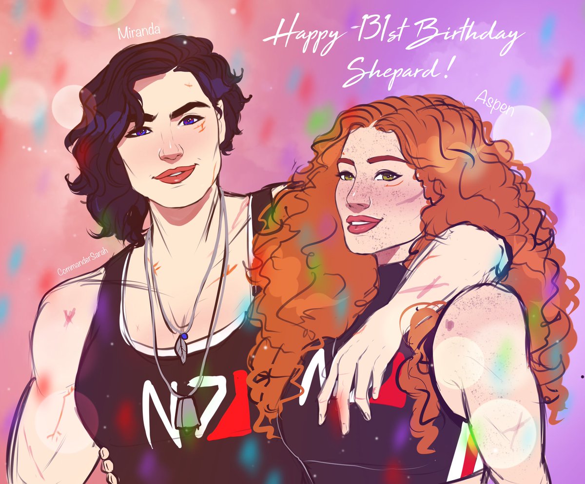 Lacy Lu on Twitter "RT Cmdr_Sarah It’s Shepards birthday so OFC