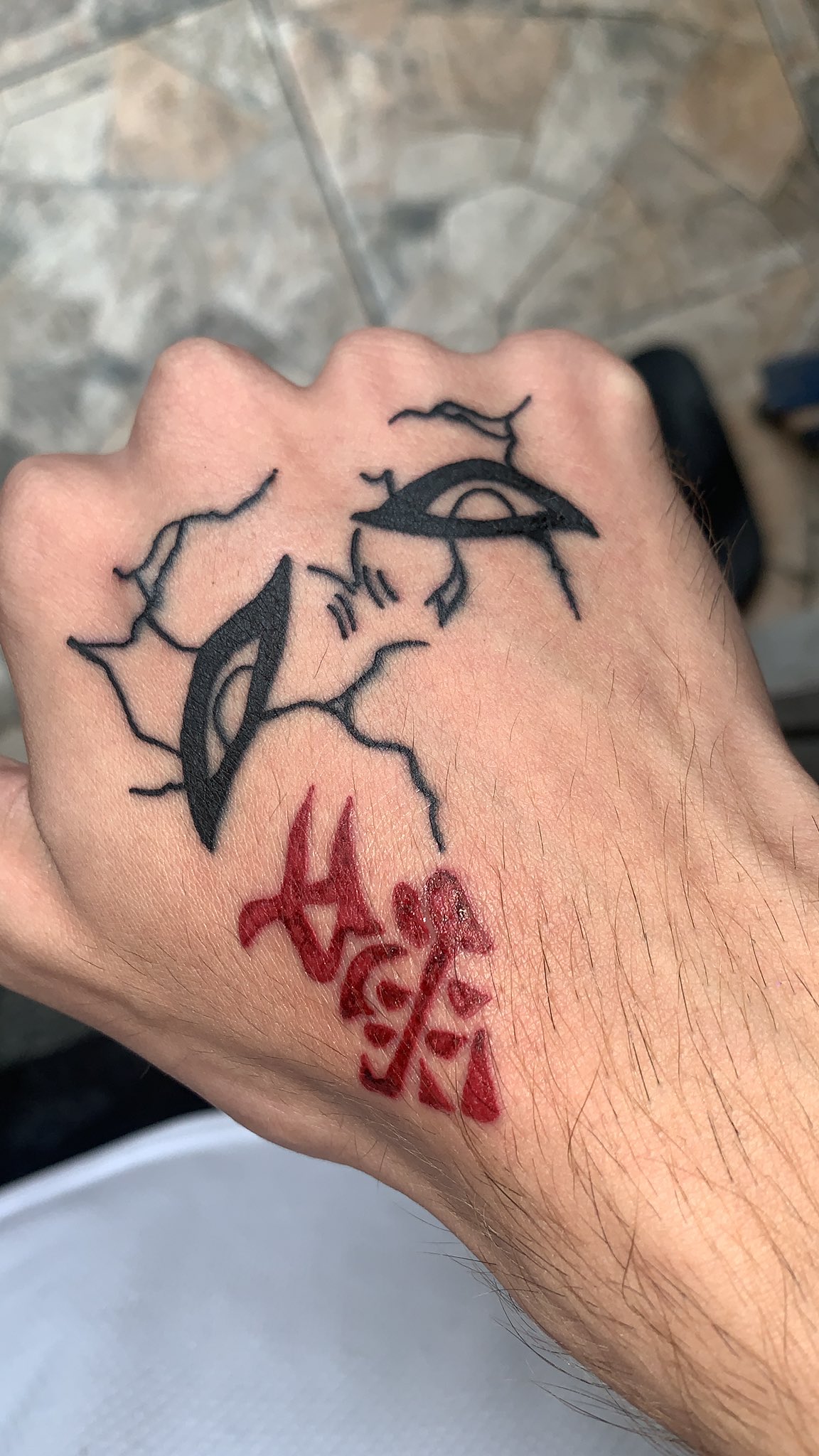 tatuagem do símbolo do gaara