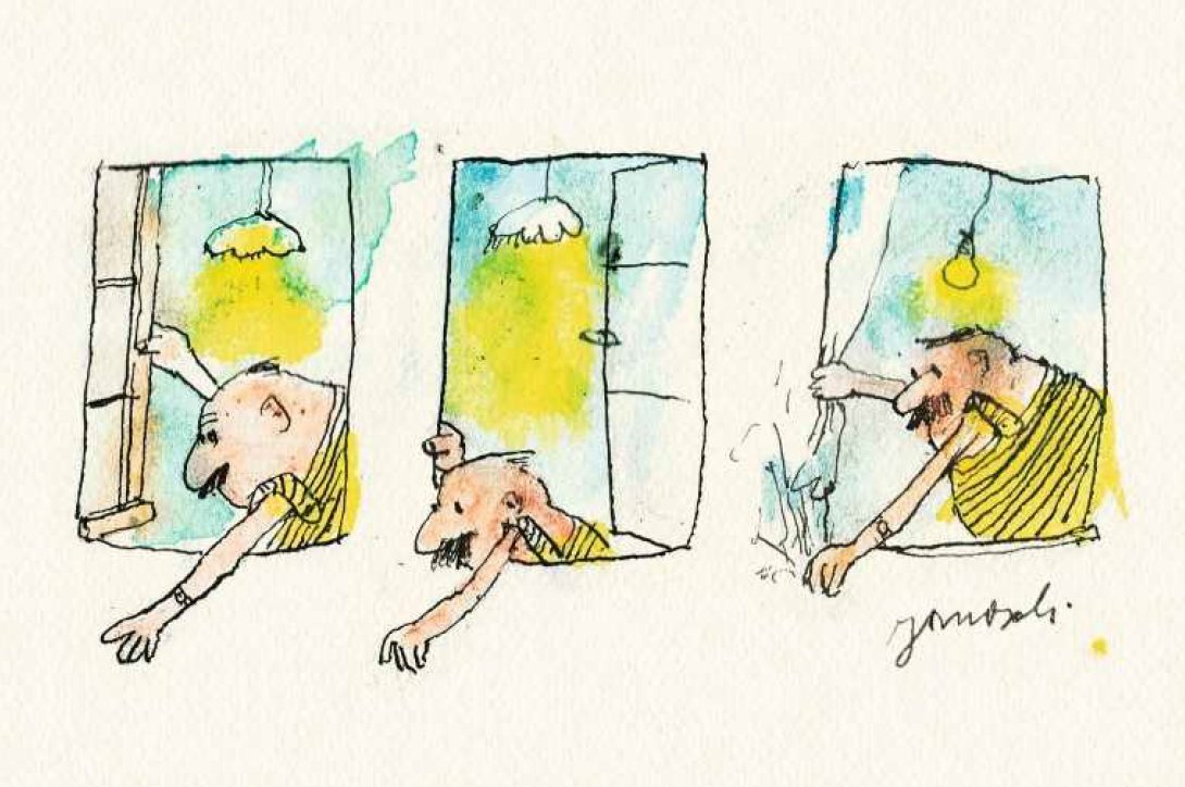 JanoschsWondrak's tweet photo. Herr #Janosch, woran merkt man, dass es #Frühling wird?

»Die Hand aus dem Fenster halten. Wenn kein Schnee drauf fällt, ist ungefähr Frühling. Mit beiden Händen aus dem Fenster ist das Ergebnis noch sicherer.« https://t.co/f8bVORtG4S