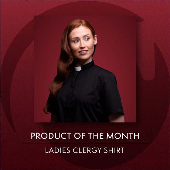 #ProductOfTheMonth - Ladies Clergy Shirt
As you deliver your sermon to your audience in one of our timeless cotton Ladies Reliant Clergy Shirts, you will be both at ease and elegant. Our clergy shirts come in a variety of sizes and colours to meet your needs.

#ChurchWear