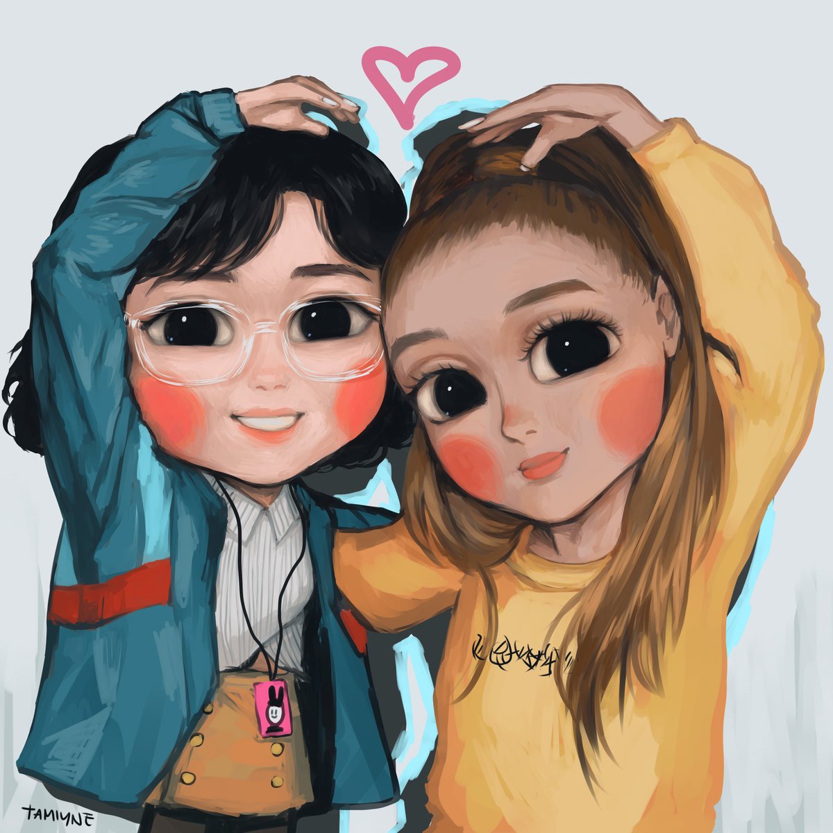 redrew my pic w/ ari from dwtour 2017 because i miss her so bad :((((((( love u forever girl

#ArianaGrande