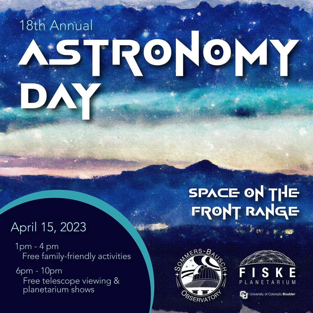 SommersBausch's tweet photo. Come visit us on Saturday the 15th for Astronomy Day! https://t.co/kBr6rLAbQR