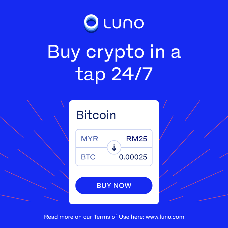 LunoGlobal's tweet photo. Put your money to work with crypto. Invest in the top coins, like Bitcoin and Ethereum, in a tap with Luno.
