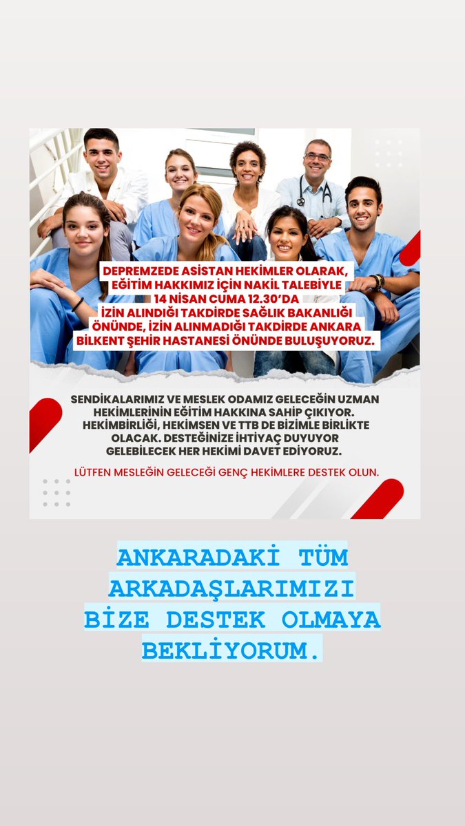 Paylaşarak bize destek olur musunuz? @tibbiyelisozluk @tipdunyasi_ttb @DahiliyeDoktoru @doktordayanisma @dahiliyeharic @bavuldergi @otdergi @gazeteduvar @fazilkasap @smentes01 @ihsan_okten @DrGunerSonmez @OzgurKarcioglu @GazeteKarinca @sesgenelmerkezi @birminnina @HatayTabipleri