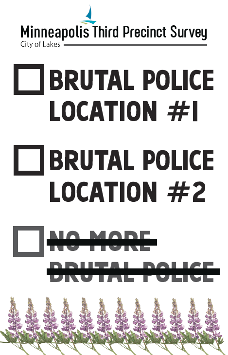 rlmartstudio's tweet photo. We do not want your precinct here nor there - we do not want it anywhere.

If you'd like one (or a few) of these posters to bring to the upcoming "False Choice" mtgs, we'll have some Weds. 6pm @ Moon Palace Books where there happens to be a great event already scheduled... (3/🧵) https://t.co/Jura95pWW0