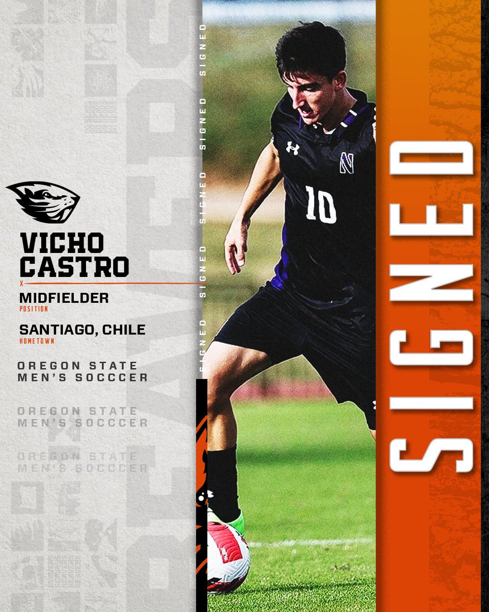 BeaverMSoccer's tweet photo. Join us un welcoming our newest addition Vicho Castro to #BeaverNation!

#GoBeavs https://t.co/y0anwisDRY