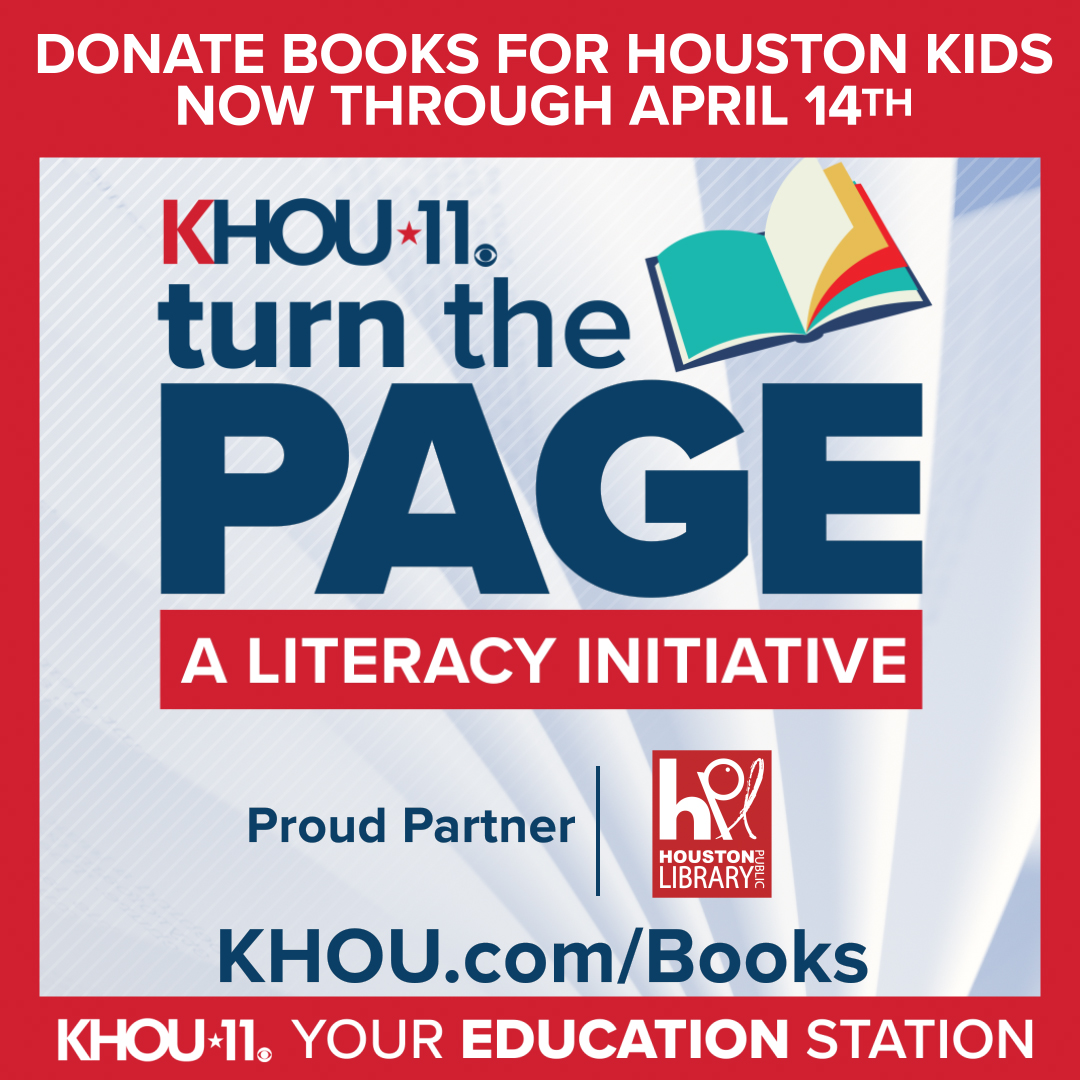 houstonlibrary's tweet image. Partner with us by visiting khou.com/books to make a donation today and give a child the gift of reading. #OneHoustonOneLibrary #ILoveHPL #HPLKids #HPLTeens