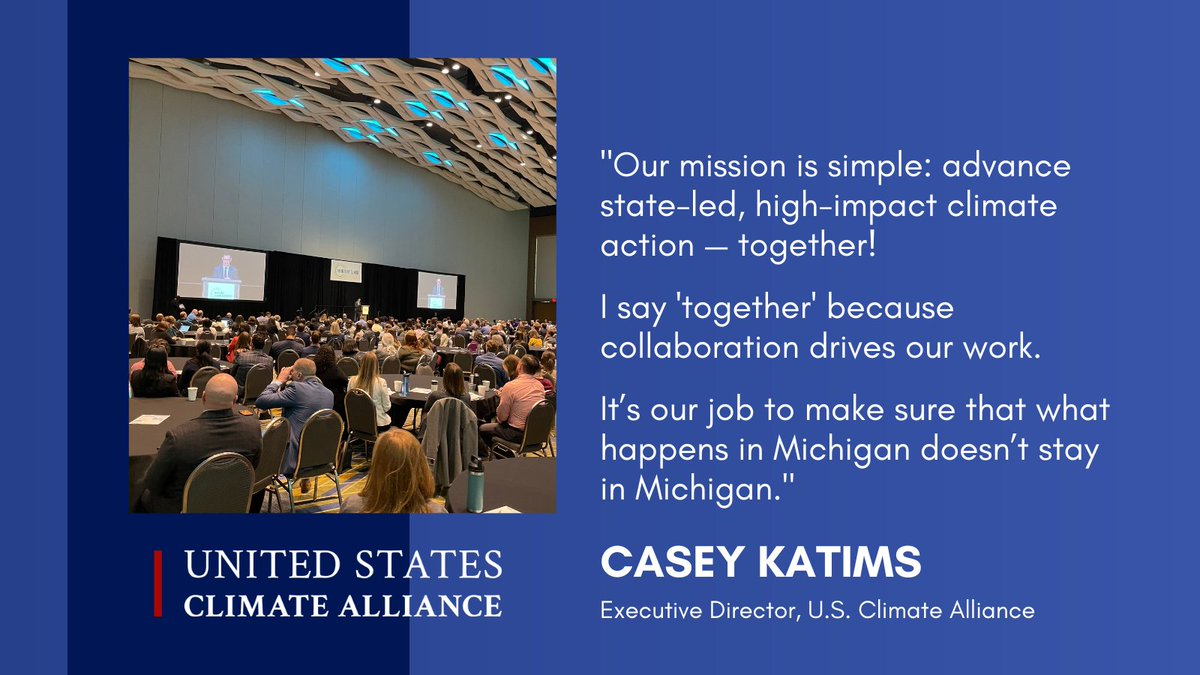 Michigan, like all Alliance members, is showing real leadership. It’s showing that when we cut carbon pollution, we’re not just fighting climate change:

💓 We also make communities healthier.
👷 We create good jobs.
🟢 We spread prosperity to everyone.

#MiHealthyClimate