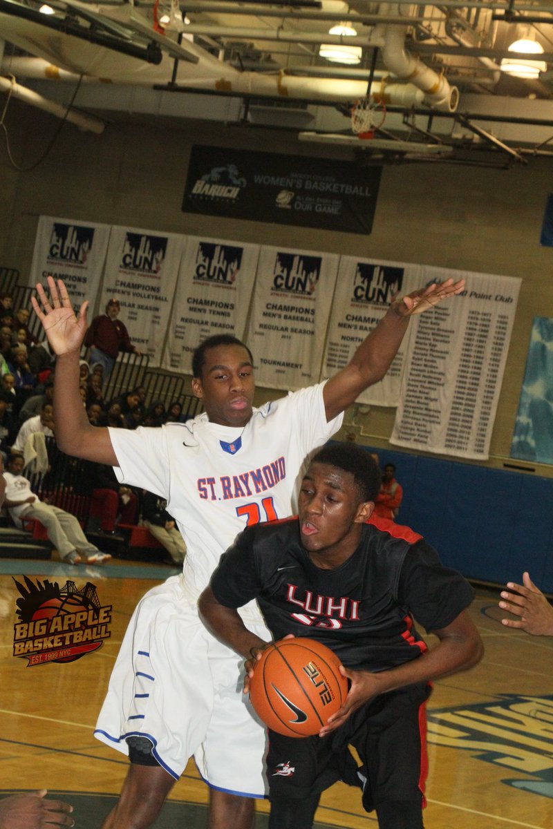 bigapplebball's tweet image. Saturday, January 18, 2014 • LUHI defeated #StRaymonds , 69-58 in the #BABInvitational . #LongIslandLutheran #BigAppleBasketball #NYC #HighSchoolBasketball