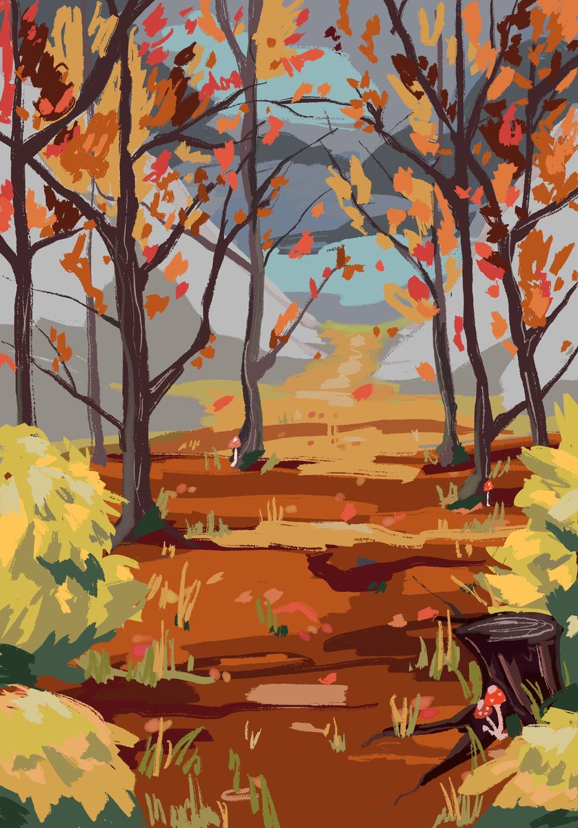 Lecture Sketches ~ I wanted to play around with oranges and reds ^.^

🍂🍁🍃 looking for #artmoots 🍂🍁🍃
#xppen #xppentablet #art #digitalart #illustration #illusrtationart #drawing #artwork #procreate #fall #autumnart #prettyart #DigitalArtist