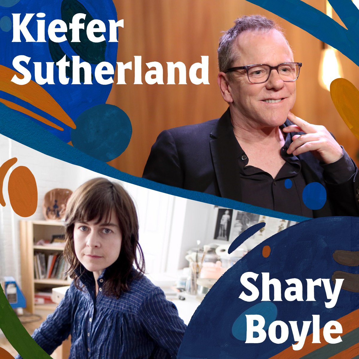 Q (@qwithtompower) on Twitter photo TODAY on Q with guest host <a href="/TaliaSchlanger/">Talia Schlanger</a>: actor <a href="/RealKiefer/">Kiefer Sutherland</a> | artist Shary Boyle | link.chtbl.com/RniPnSsU TODAY on Q with guest host <a href="/TaliaSchlanger/">Talia Schlanger</a>: actor <a href="/RealKiefer/">Kiefer Sutherland</a> | artist Shary Boyle | link.chtbl.com/RniPnSsU