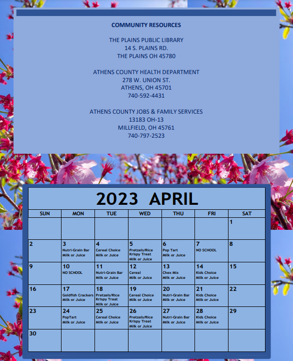 KidsonCampus1's tweet photo. The Plains Intermediate KoC newsletter for April is in full bloom here! Check it out :) https://t.co/fkGT9jOL1H