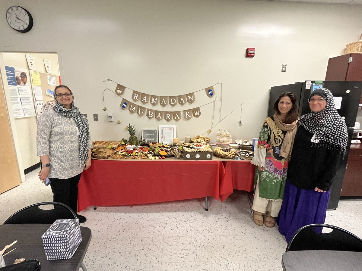 Some of our Muslim parents provided staff with a delicious spread in celebration of Ramadan. The time they took to prepare was greatly appreciated.
