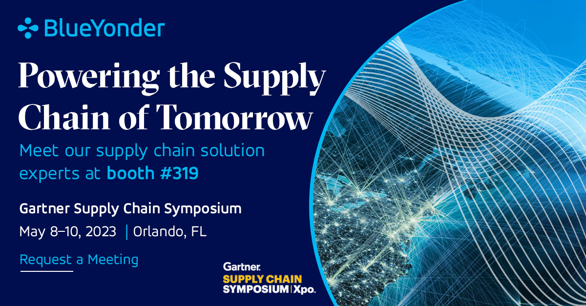 Blue Yonder on Twitter "Unleash the power of supply chains with Blue