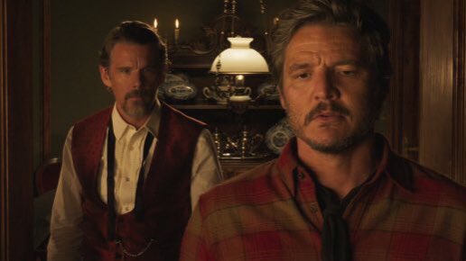 New look at Ethan Hawke and Pedro Pascal in Pedro Almodóvar’s ‘Strange Way of Life’ — to premiere at #Cannes23