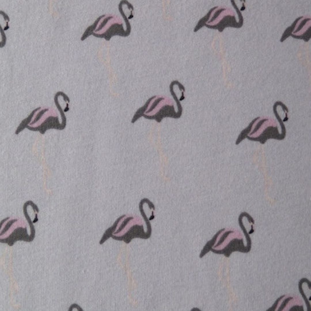 TELASDIVINAS's tweet photo. Tela punto flamencos. Es de color gris claro con dibujo de flamencos en gris más oscuro y en dos tonos de rosa... 
.
🖤🖤🖤🖤⠀⠀
.⠀⠀⠀⠀
#telasdivinas #elencantodelahabana #costura #costuracreativa #telacute⠀⠀⠀⠀
#instacool #telaflamencos #telapuntoflamencos #telaestampada https://t.co/GST8xTrSAS