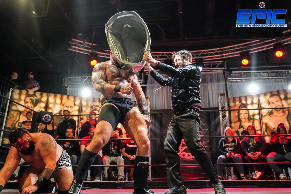 AAWPro's tweet image. Bonus photos of @NewAgeRampage, #SCHAFF, @HIsaiah_MooreH vs. @JoeAlonzoJr, @ConanLycan, @SolomonTupu w/ #ChuckSmooth at #AAWEPIC 2023.

See it on @HighspotsWN.

📸: @cameraguygimmik